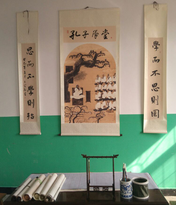 遼寧省遼陽(yáng)縣柳壕鎮(zhèn)九年一貫制學(xué)校建孔子學(xué)堂 以國(guó)學(xué)經(jīng)典滋養(yǎng)校園，讓書(shū)香浸潤(rùn)學(xué)子心靈